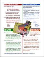 Crafts as Bible Learning Activities Training