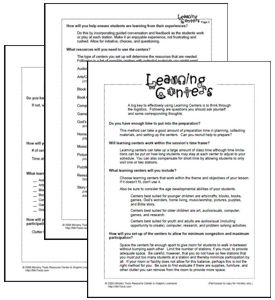 learning centers