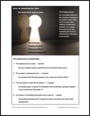 Keys to Unlocking the Door for Good First Impressions