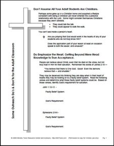 Outreach Tips for Teaching about Salvation