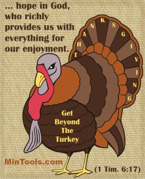 Beyond the Turkey on Thanksgiving