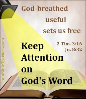 Keeping Students' Attention on the Word