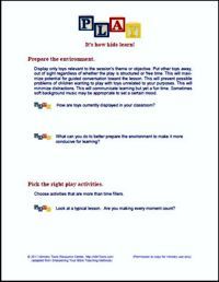 Play as a Bible Teaching Method