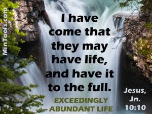 Fulfillment in Life in Jesus