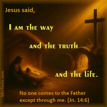 Jesus is Truth not Make-Believe Holiday Folklore