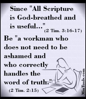 Scripture, the Ultimate Text, Needs to be Handled Correctly